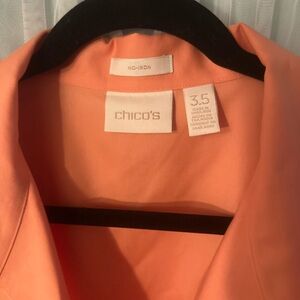 Chico's Women's Coral Blouse
